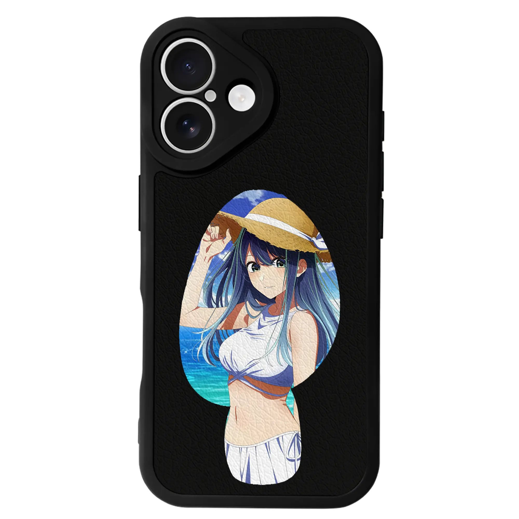 推しの子 グッズ,黒川あかね - IPhone 16シリーズ対応 ・ シリコンスマホケース ・ レザー調 ・ 高精度フィット ・ 耐衝撃 ・ ワイヤレス充電対応 ・ 精密カット